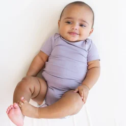 Kyte Baby Bodysuit in Taro Sale