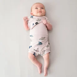 Kyte Baby Bummies in Blush Butterfly Hot