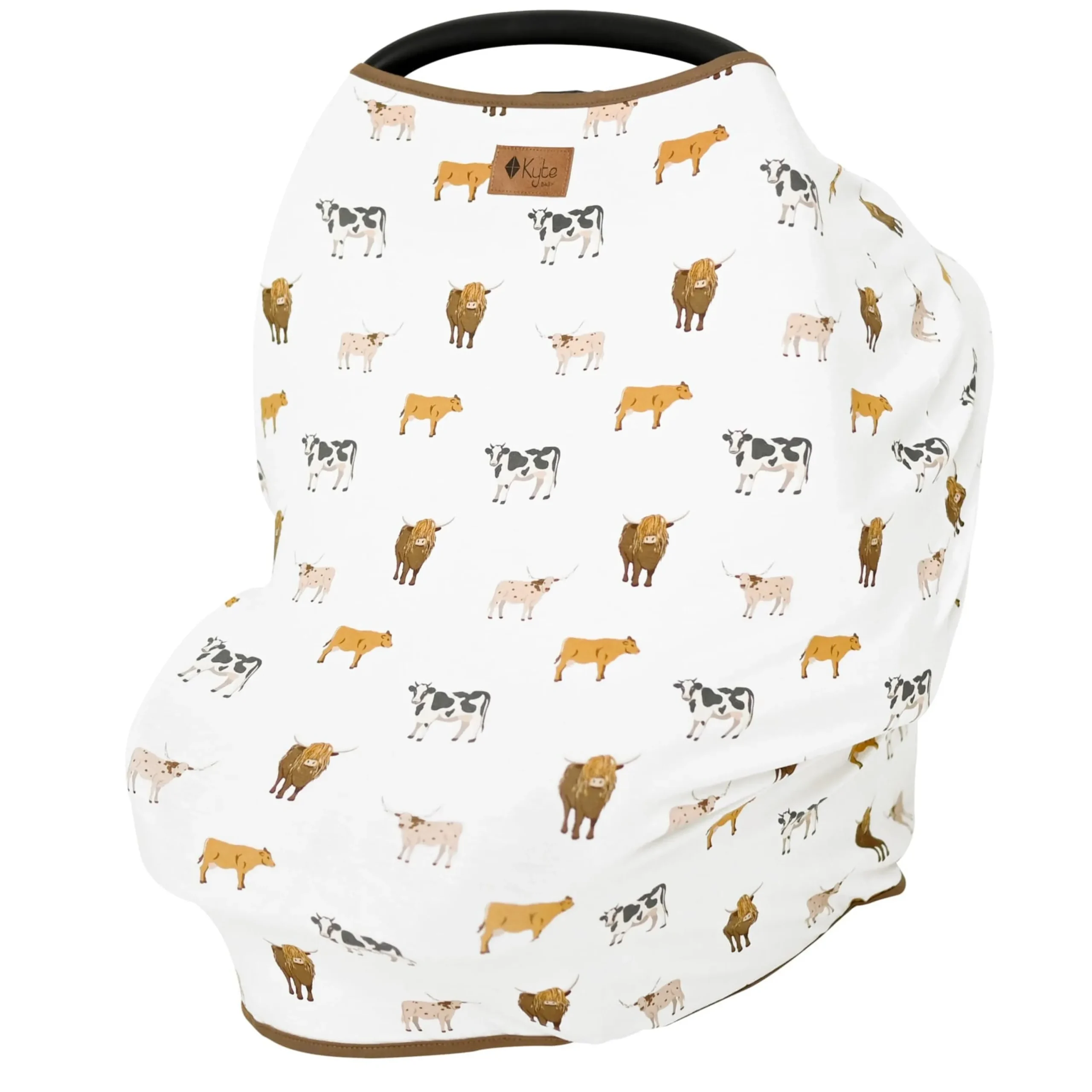 Kyte Baby Car Seat Cover in Moo New