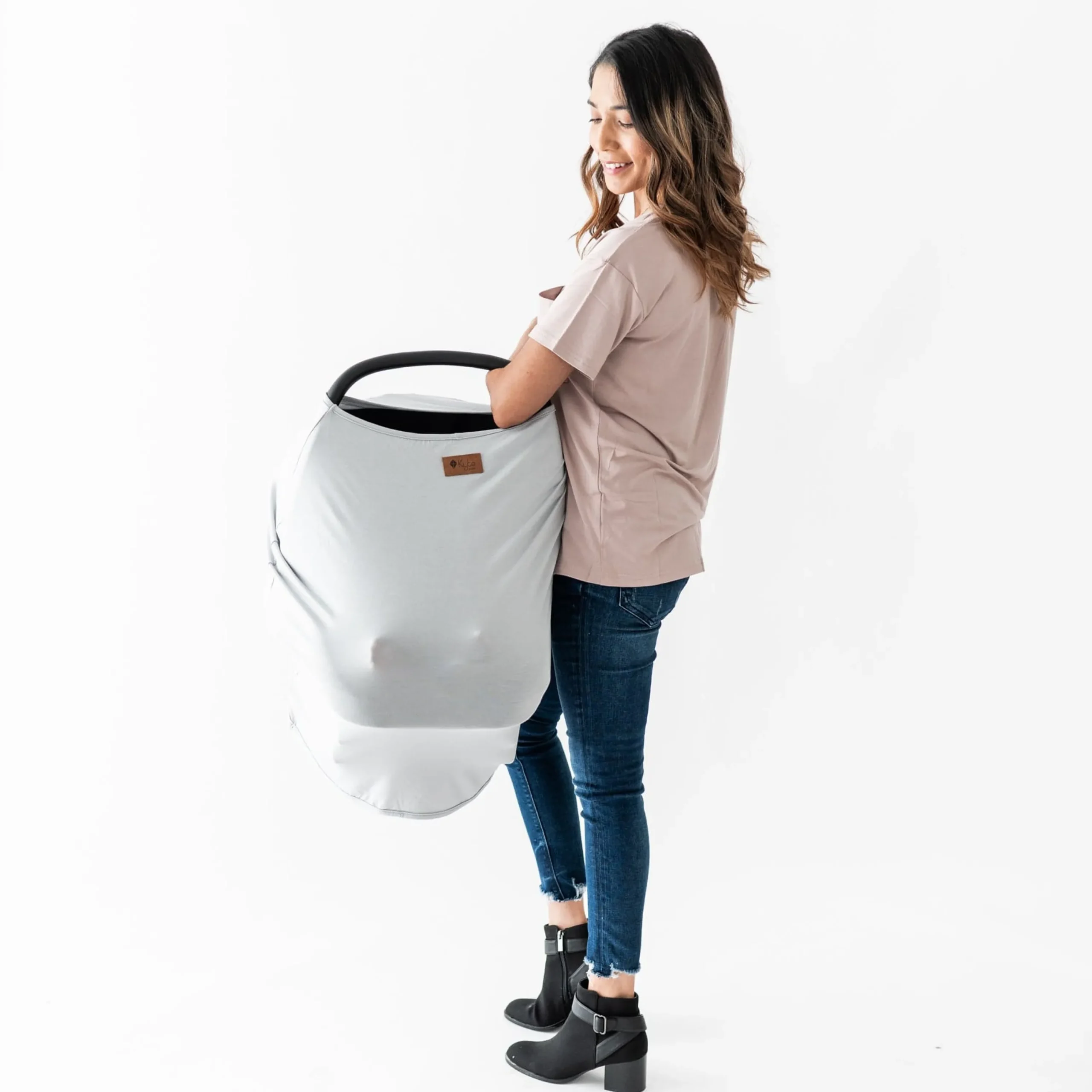 Kyte Baby Car Seat Cover in Storm Online