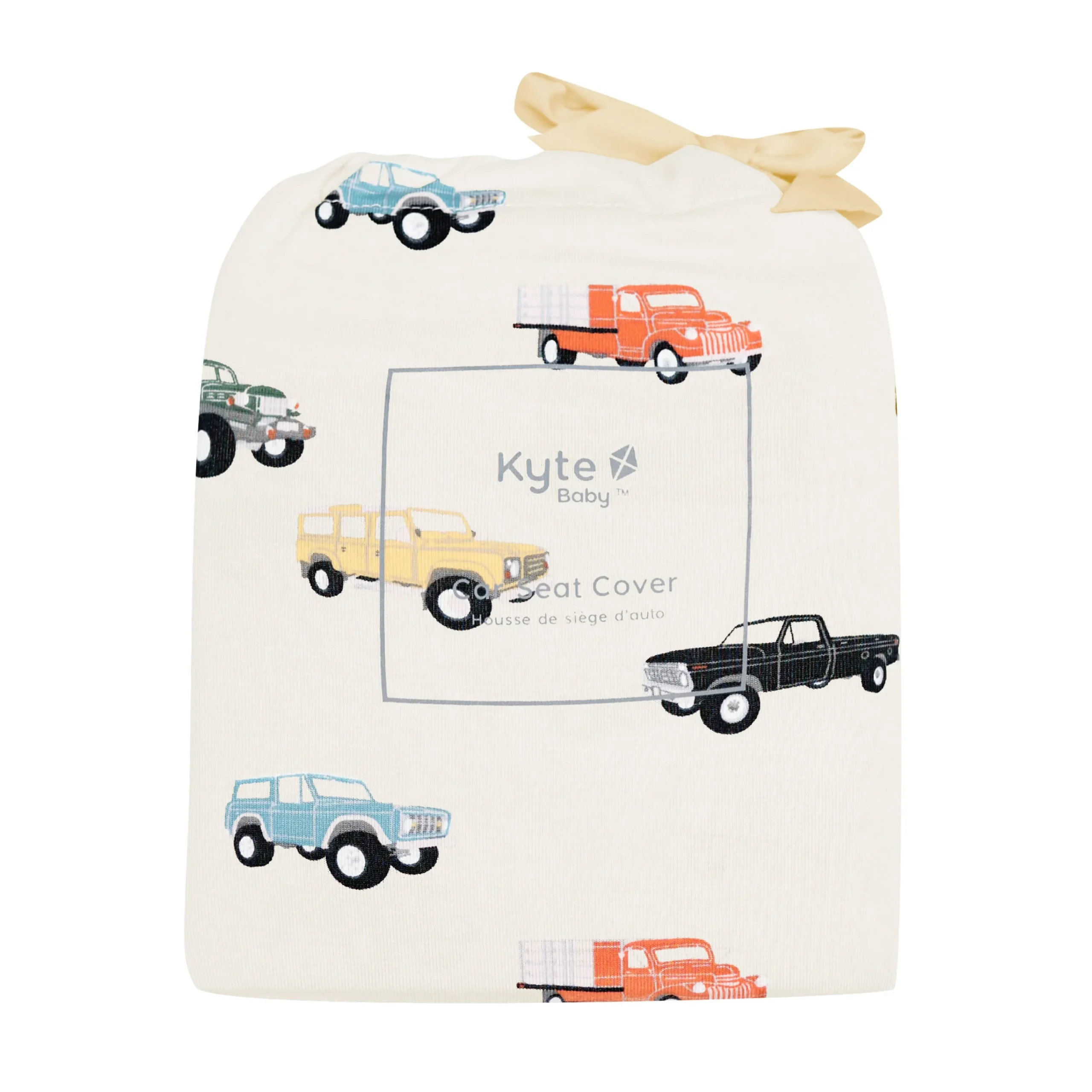 Kyte Baby Car Seat Cover in Vintage Truck Outlet