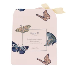 Kyte Baby Change Pad Cover in Blush Butterfly Clearance