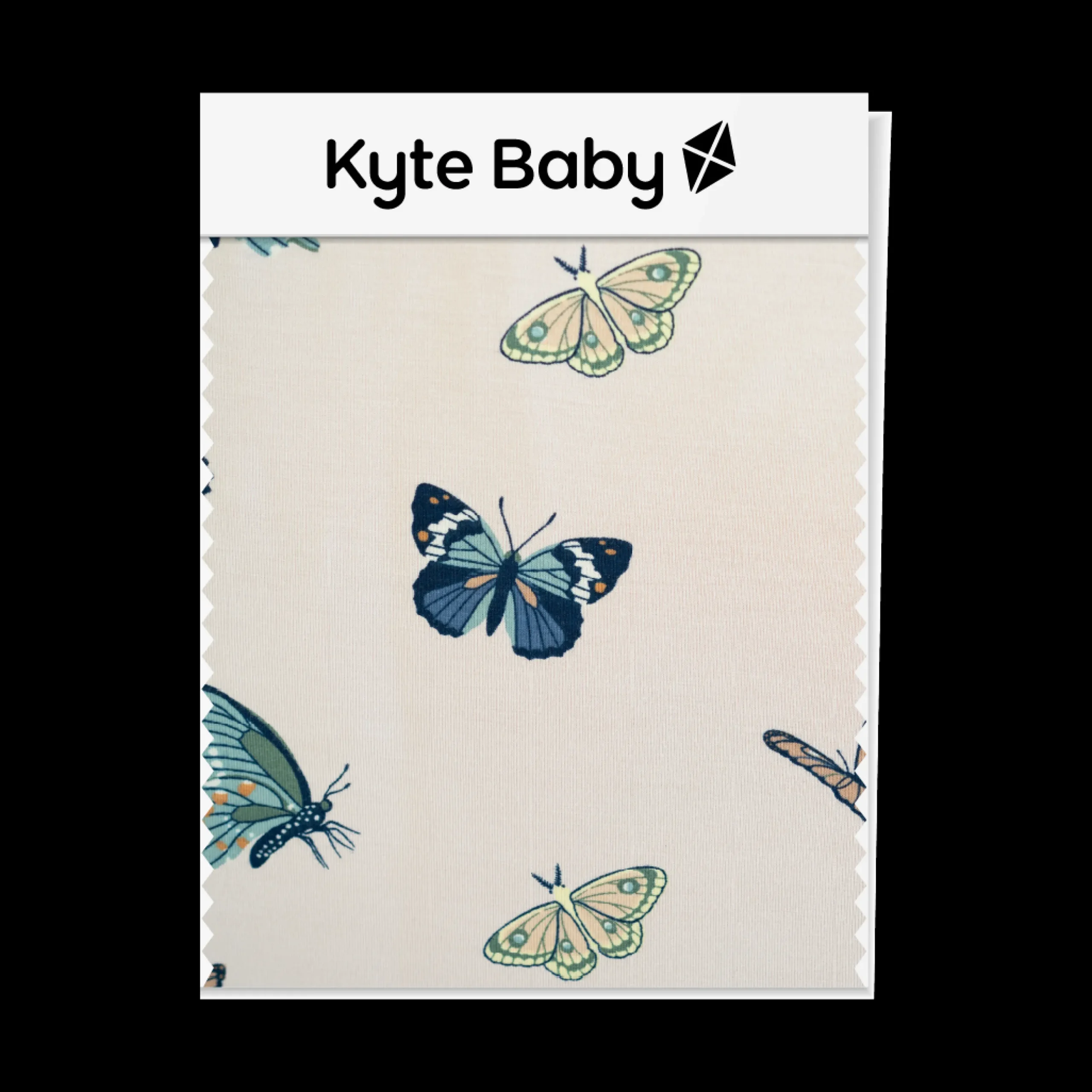 Kyte Baby Change Pad Cover in Blush Butterfly Clearance