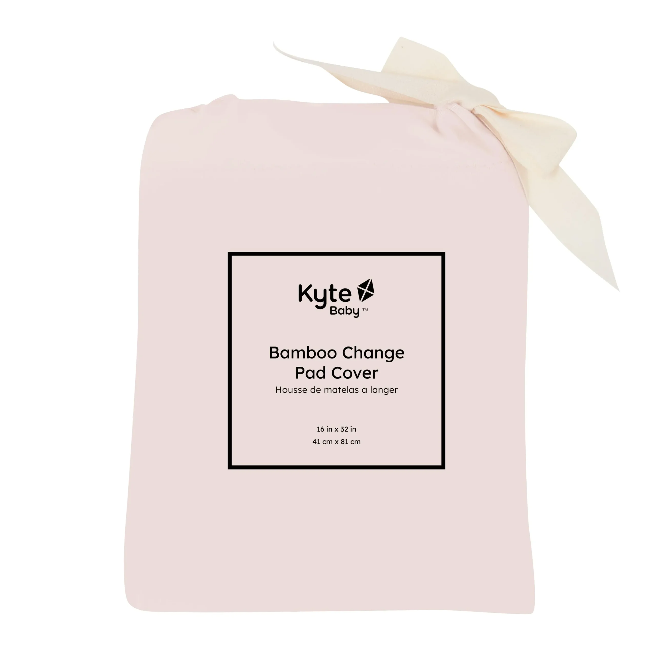 Kyte Baby Change Pad Cover in Blush