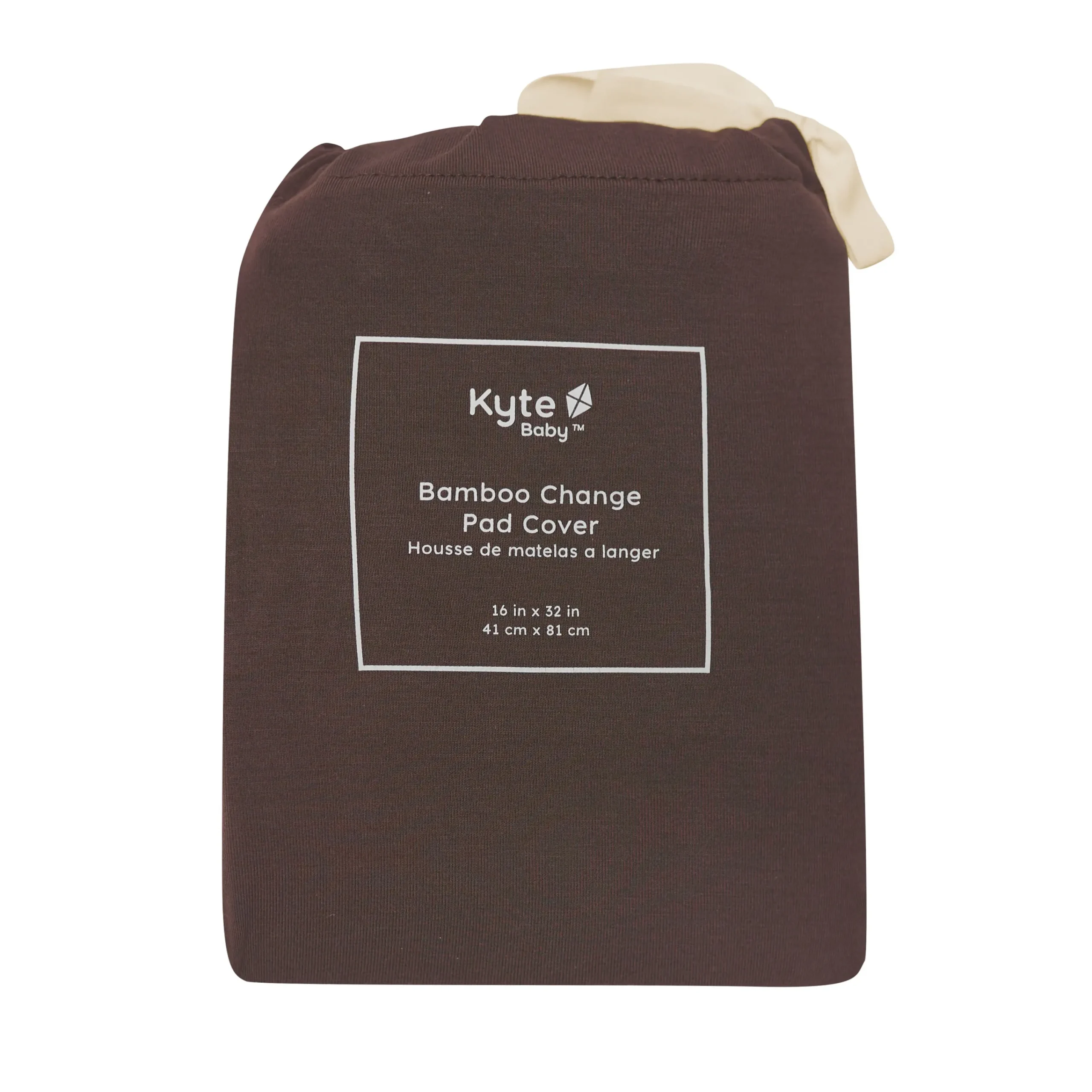 Kyte Baby Change Pad Cover in Espresso Outlet