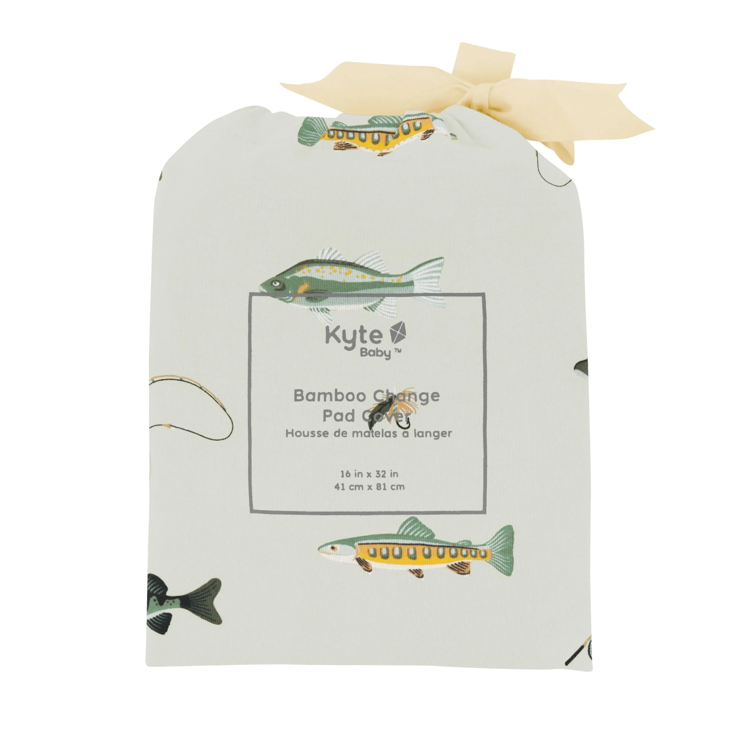 Kyte Baby Change Pad Cover in Fishing Best