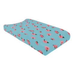 Kyte Baby Change Pad Cover in Hibiscus Hot