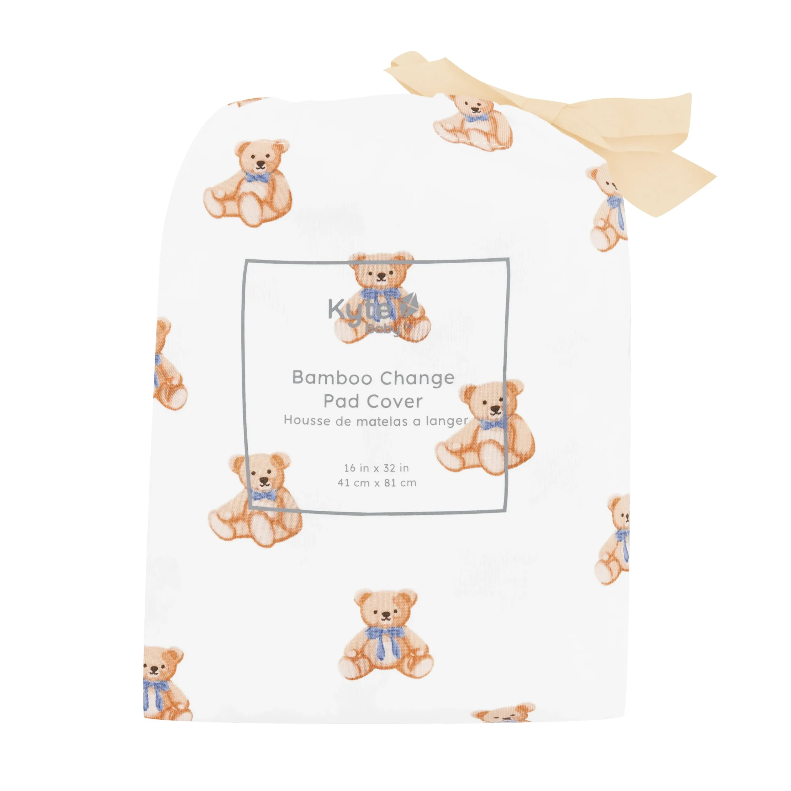 Kyte Baby Change Pad Cover in Teddy Bear Clearance