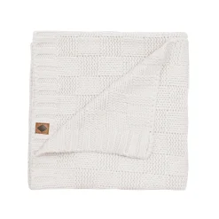 Kyte Baby Chunky Knit Basket Weave Baby Blanket in Oat Discount