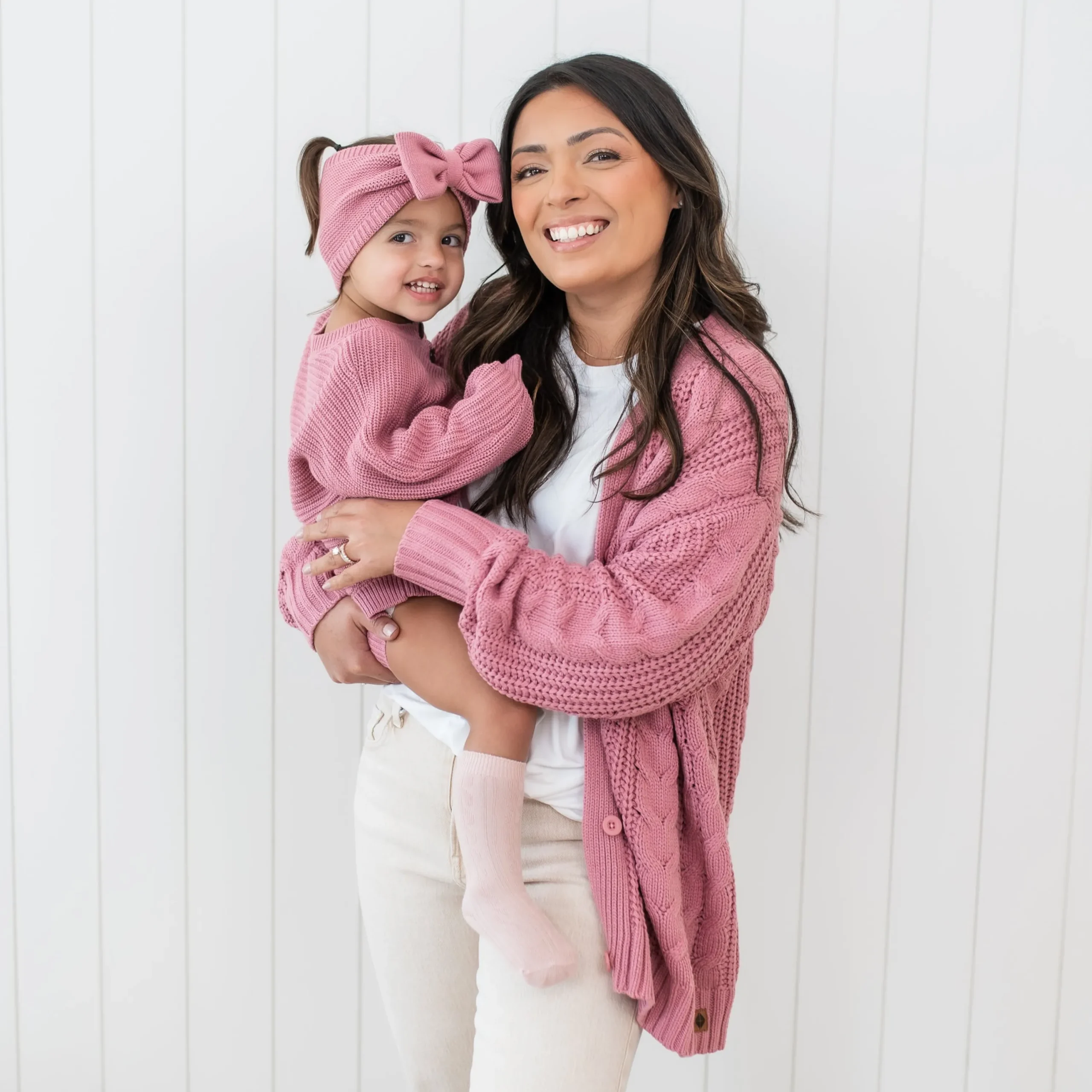 Kyte Baby Chunky Knit Romper in Apple Blossom Online