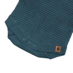 Kyte Baby Chunky Knit Romper in Atlantic New