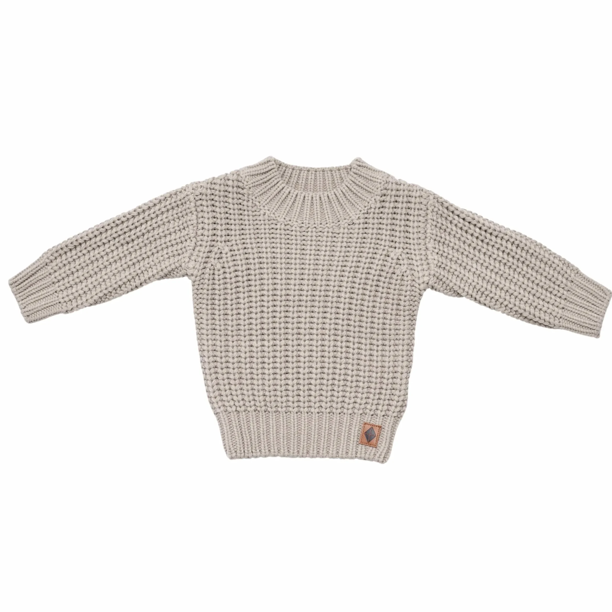 Kyte Baby Chunky Knit Sweater in Almond Sale