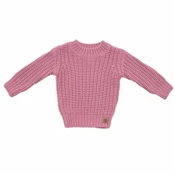 Kyte Baby Chunky Knit Sweater in Apple Blossom Discount
