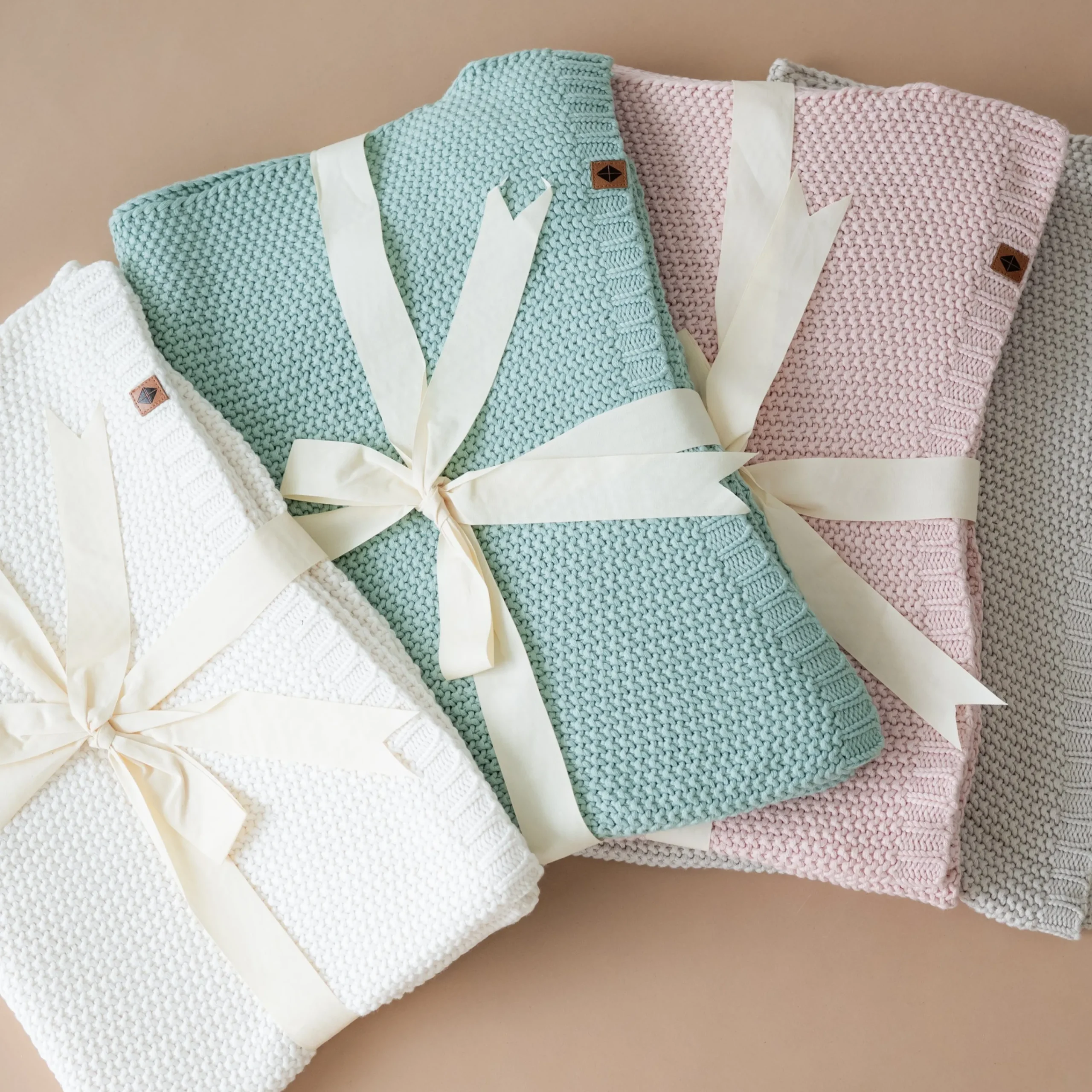 Kyte Baby Chunky Knit Toddler Blanket in Blush Online