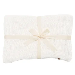 Kyte Baby Chunky Knit Youth Blanket in Cloud Sale
