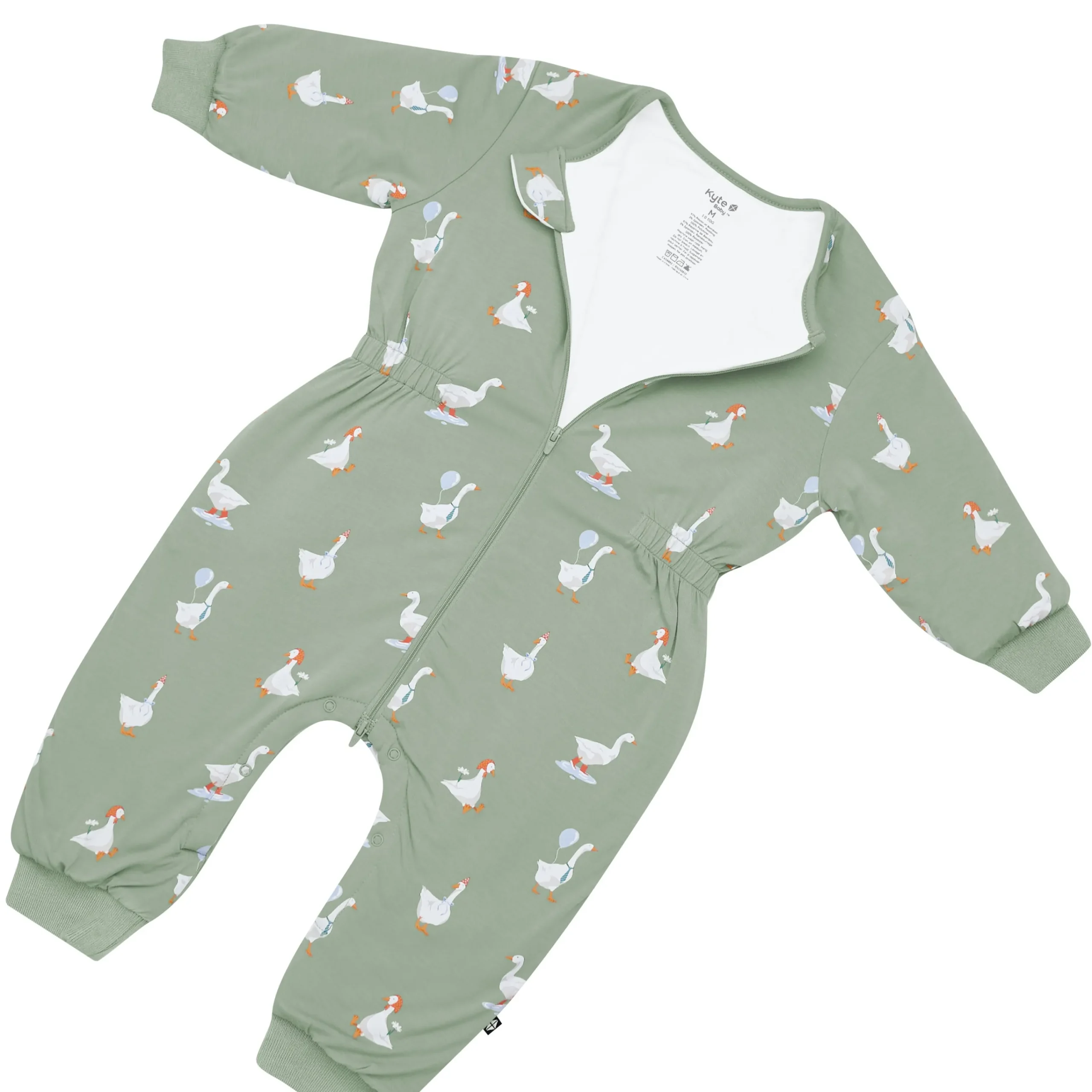Kyte Baby Cozy Playsuit in Silly Goose Online