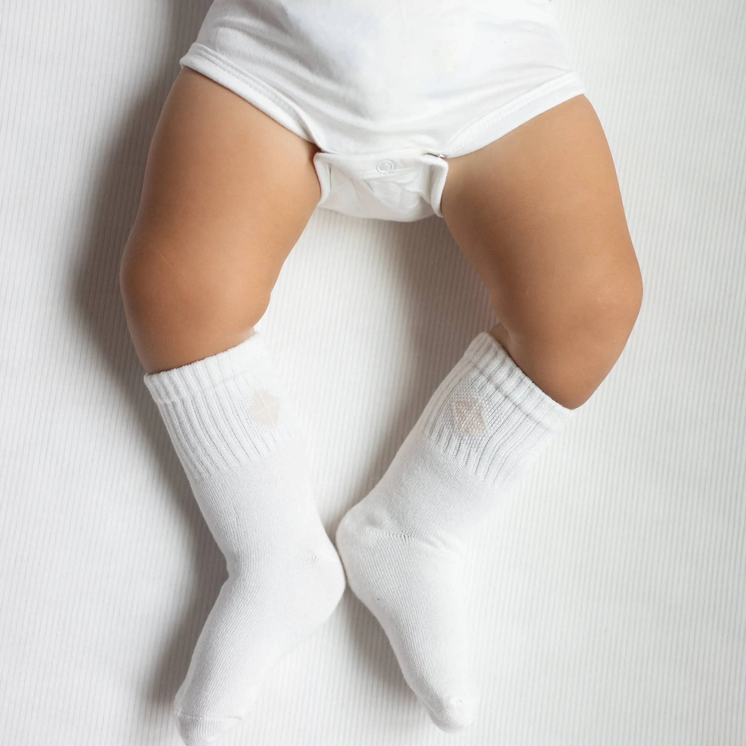 Kyte Baby Crew Socks Combo 3-Pack in Cloud