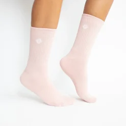 Kyte Baby Crew Socks Combo 3-Pack in Pastel Pastel: Oat/Cloud/Blush Outlet