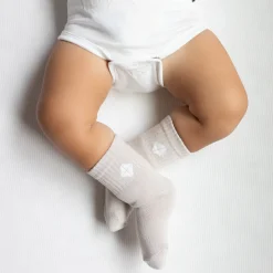 Kyte Baby Crew Socks Combo 3-Pack in Oat Sale