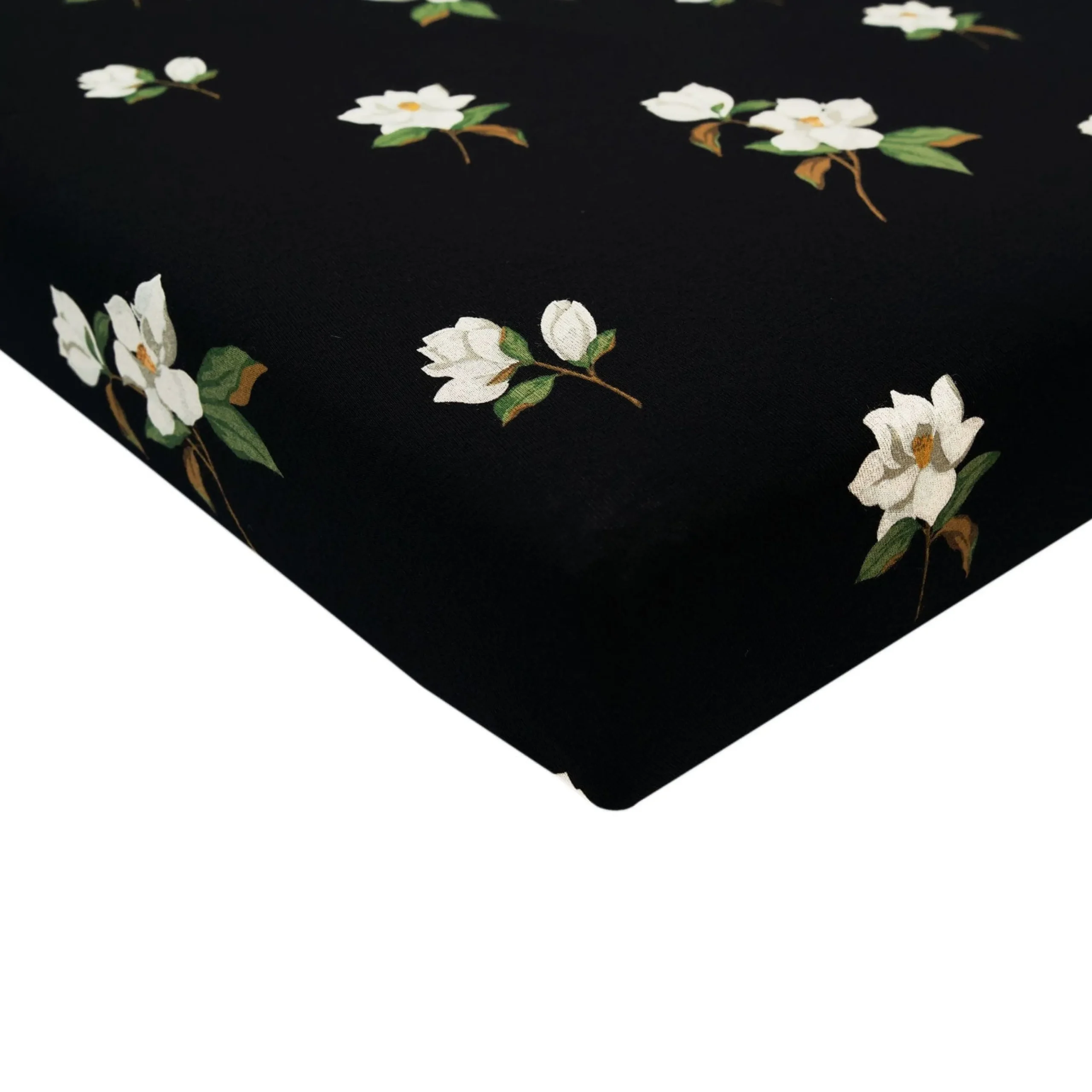 Kyte Baby Crib Sheet in Big Midnight Magnolia New