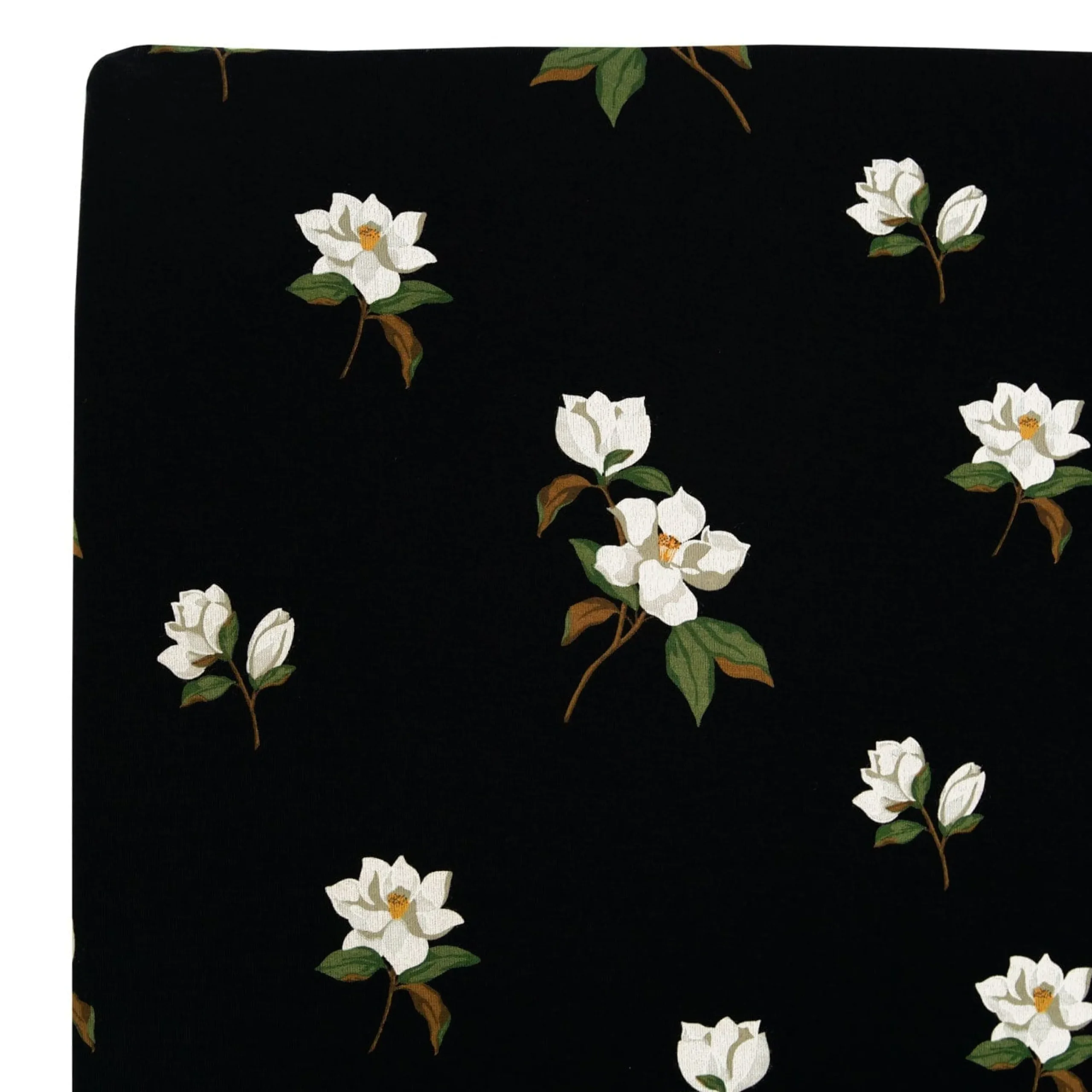 Kyte Baby Crib Sheet in Big Midnight Magnolia New