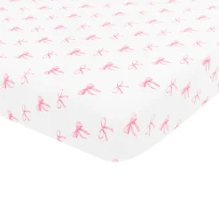 Kyte Baby Crib Sheet in Bow Outlet