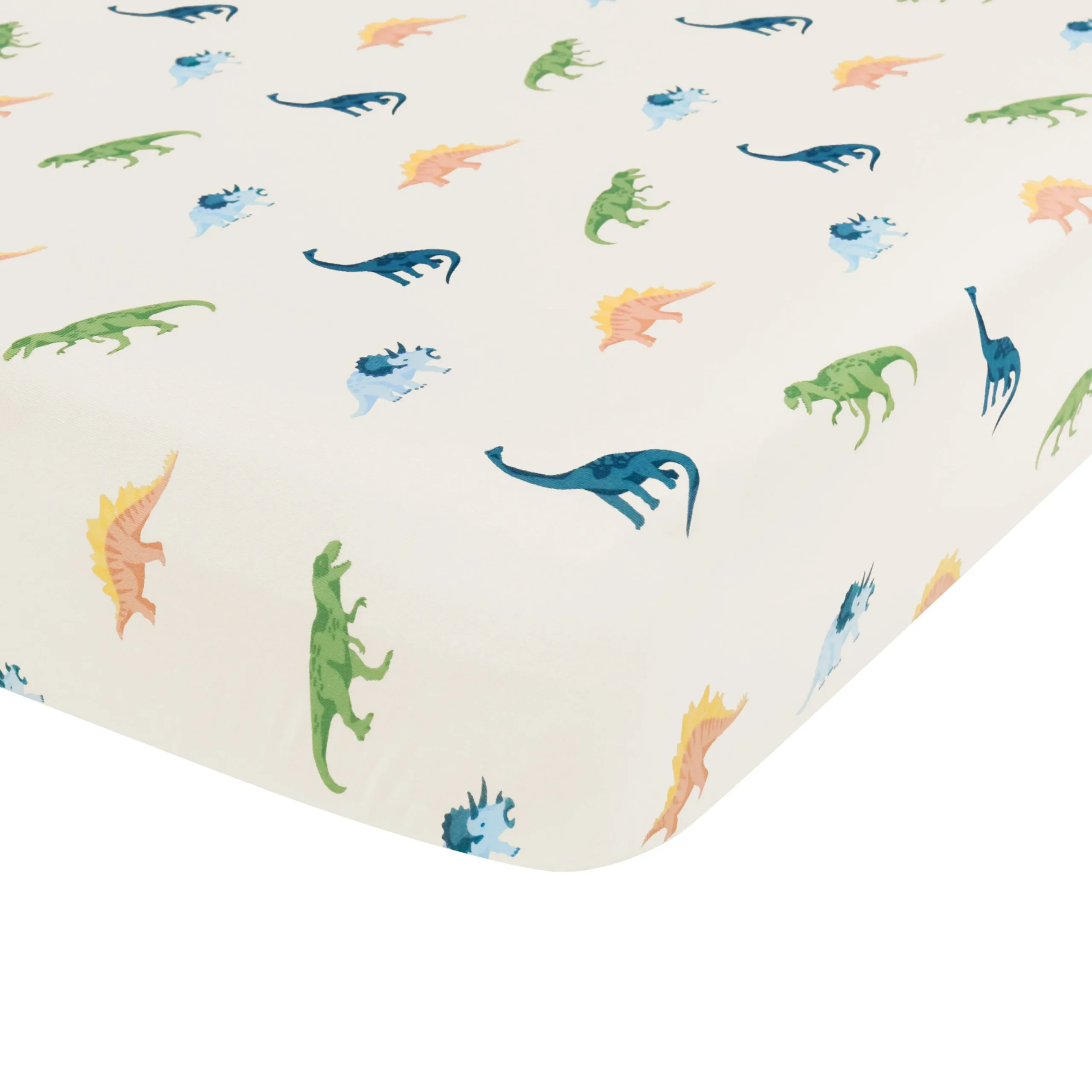 Kyte Baby Crib Sheet in Ecru Roar New