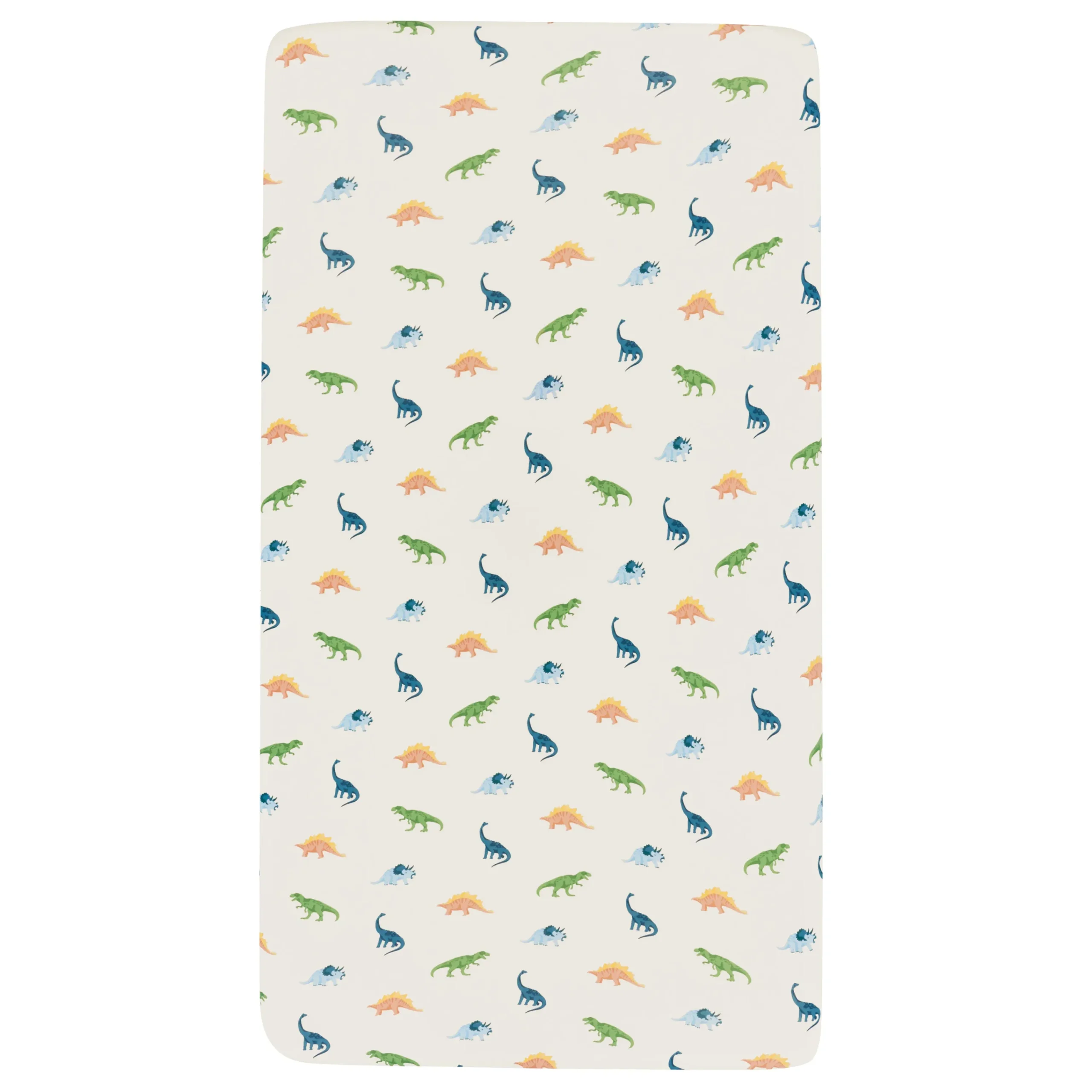 Kyte Baby Crib Sheet in Ecru Roar New