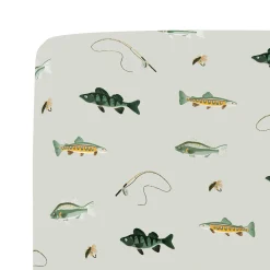 Kyte Baby Crib Sheet in Fishing Sale
