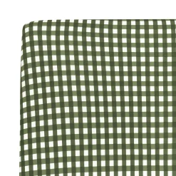 Kyte Baby Crib Sheet in Gingham Fir New