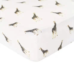 Kyte Baby Crib Sheet in Giraffe Online