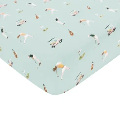 Kyte Baby Crib Sheet in Golf Sale