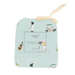 Kyte Baby Crib Sheet in Golf Sale