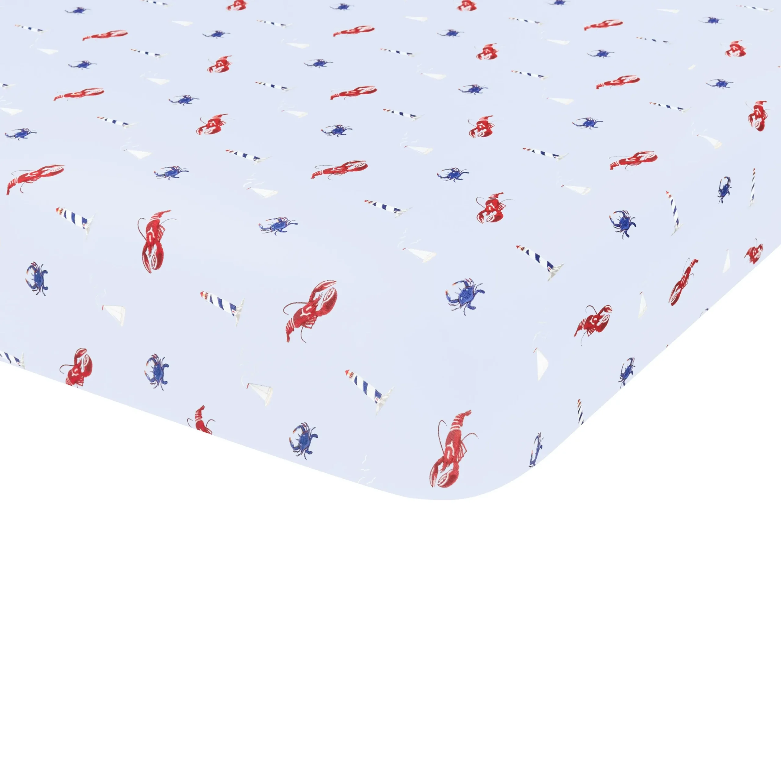 Kyte Baby Crib Sheet in Harbor