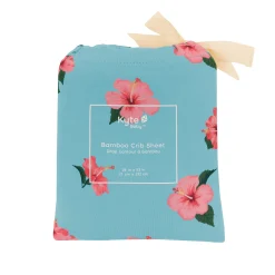 Kyte Baby Crib Sheet in Hibiscus Best