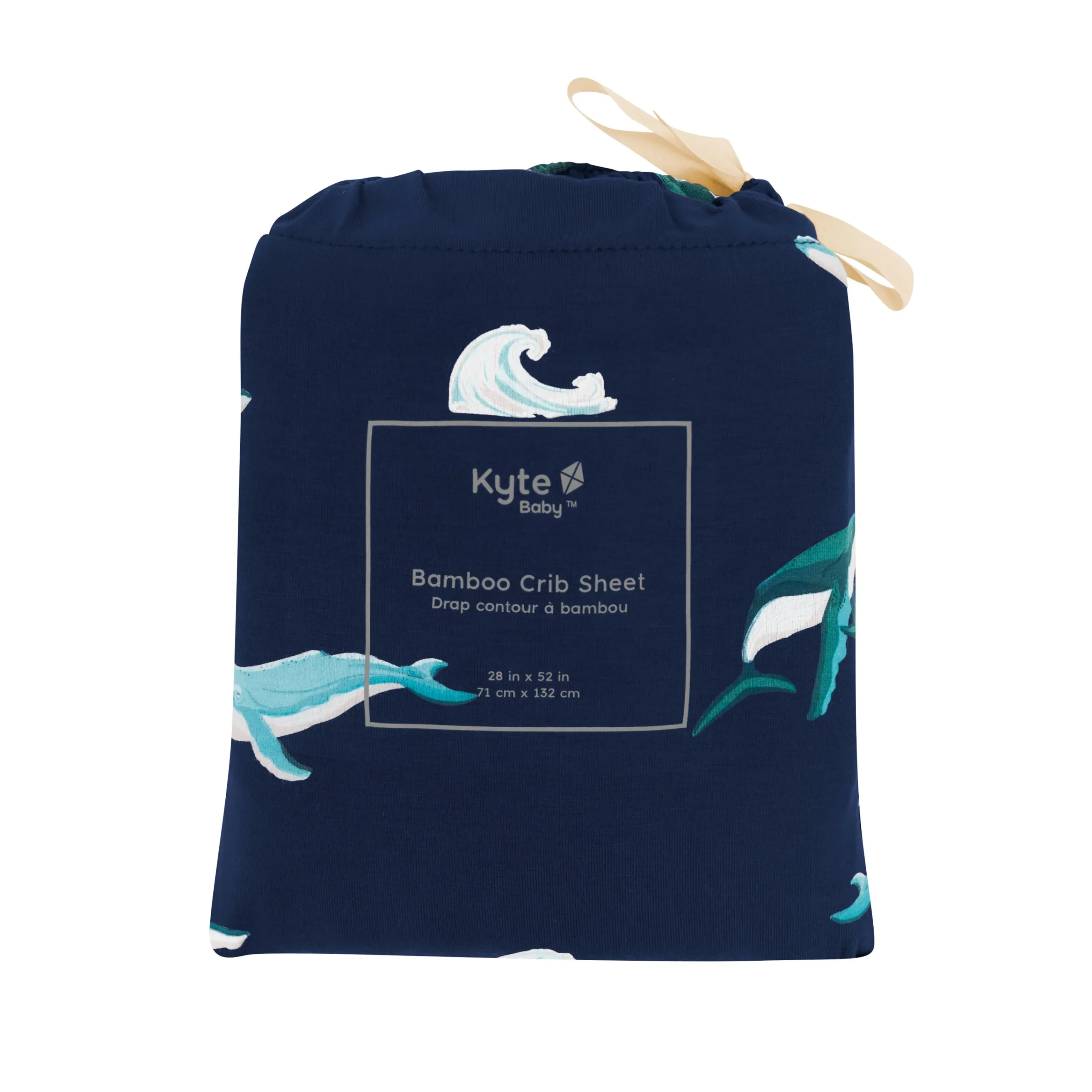 Kyte Baby Crib Sheet in Humpback New