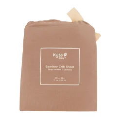 Kyte Baby Crib Sheet in Latte Sale