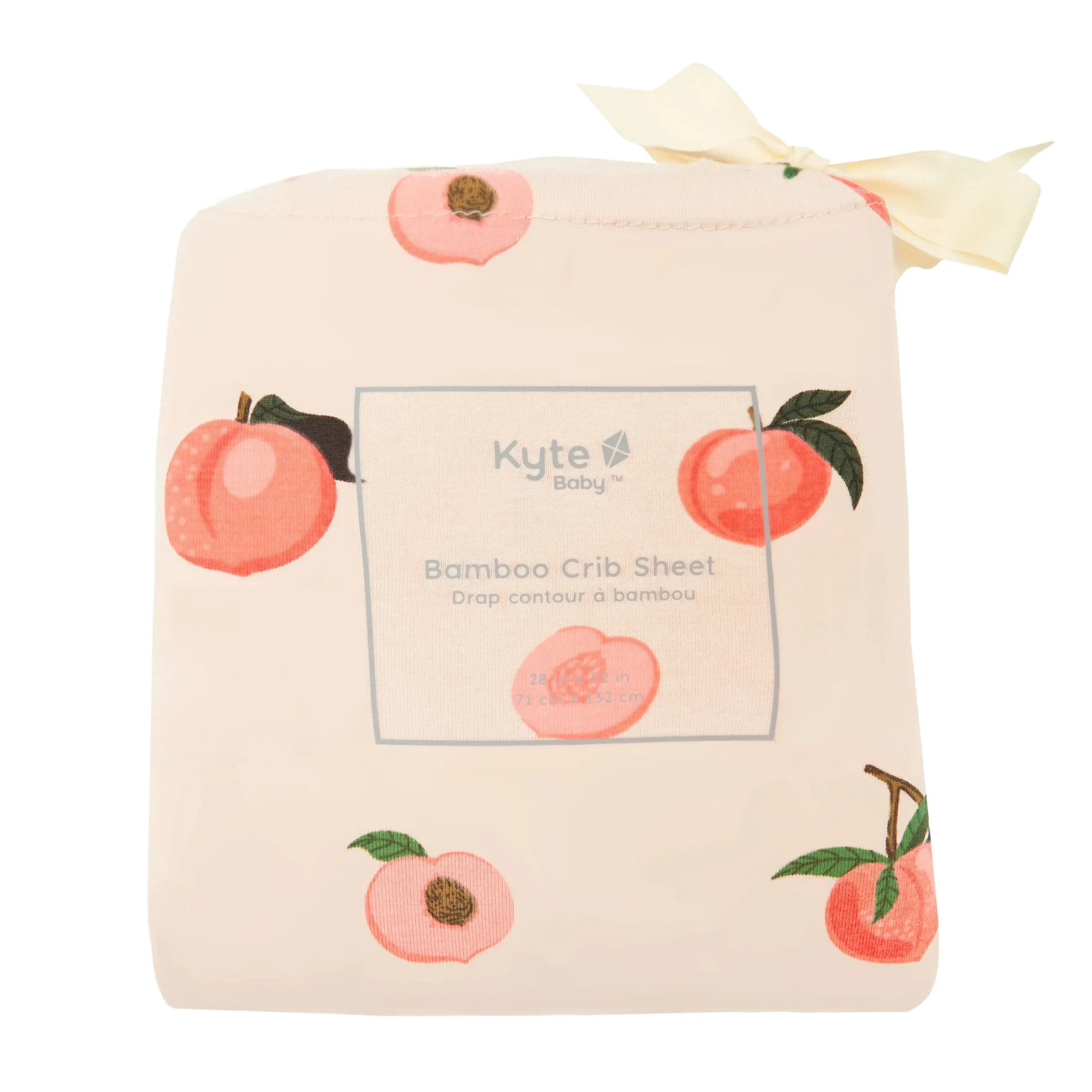 Kyte Baby in Peach Crib Sheet Best