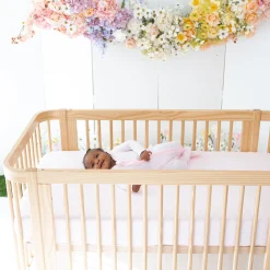 Kyte Baby Crib Sheet in Sakura Outlet