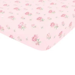 Kyte Baby Crib Sheet in Sakura Peony Hot