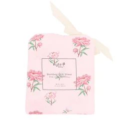 Kyte Baby Crib Sheet in Sakura Peony Hot