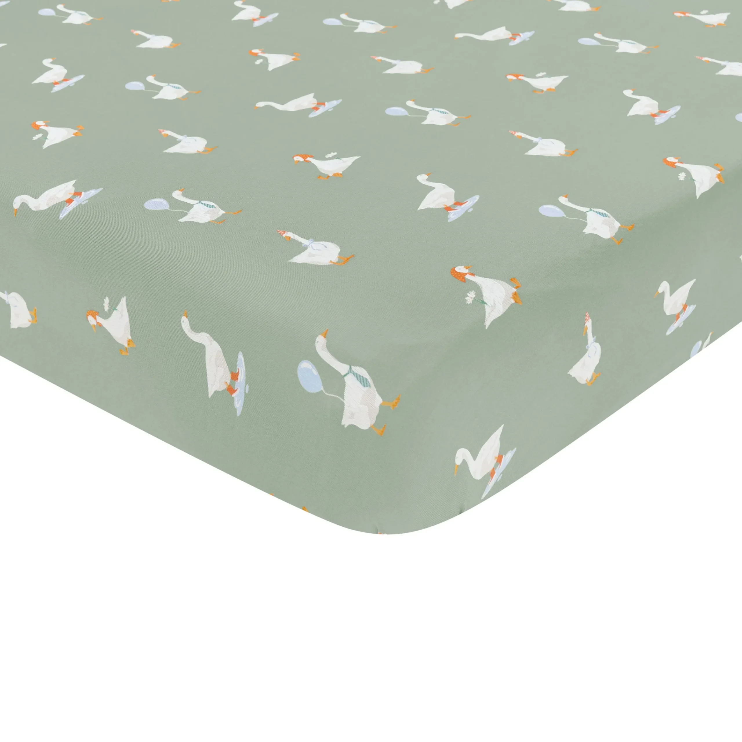 Kyte Baby Crib Sheet in Silly Goose Clearance