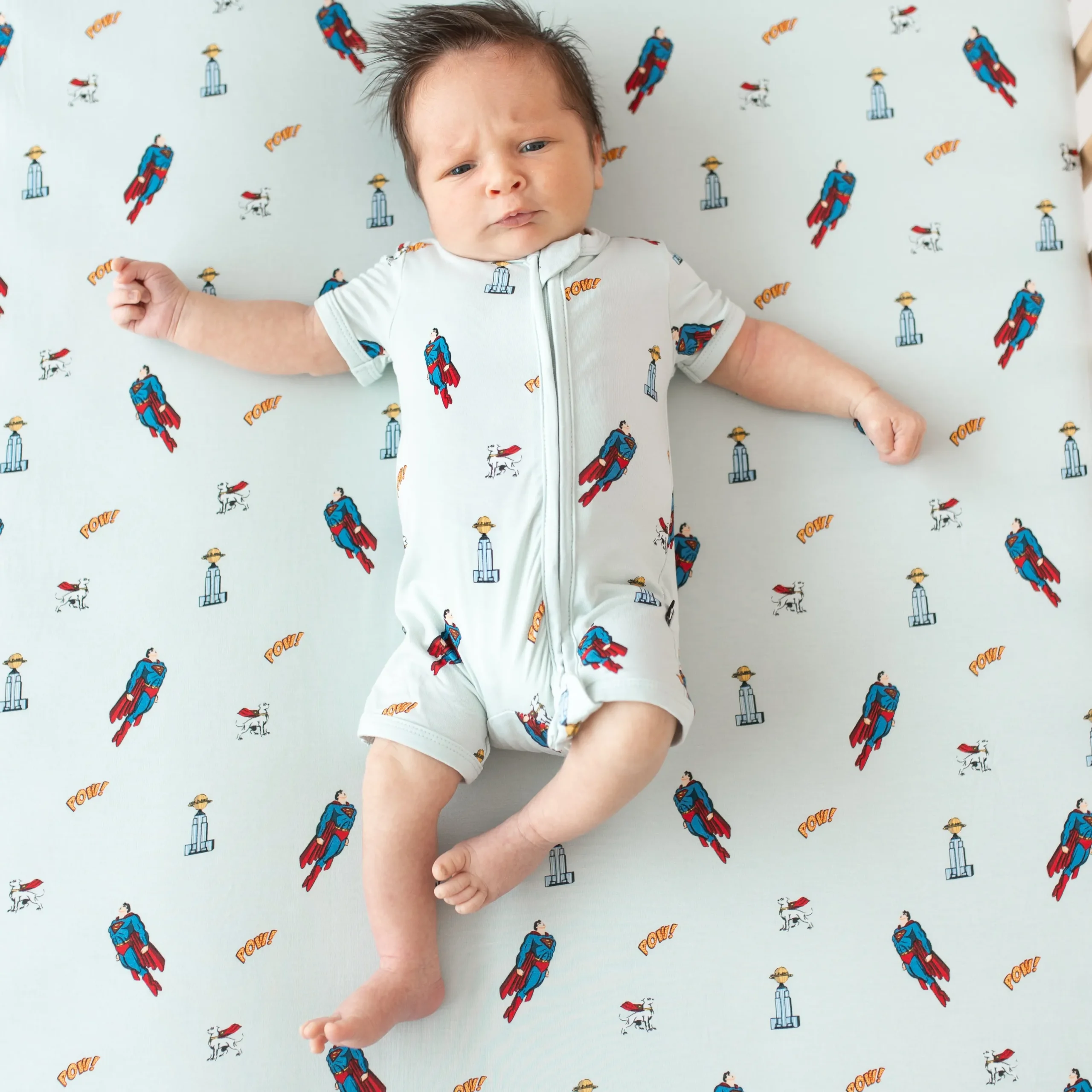 Kyte Baby Crib Sheet in Superman™ Discount