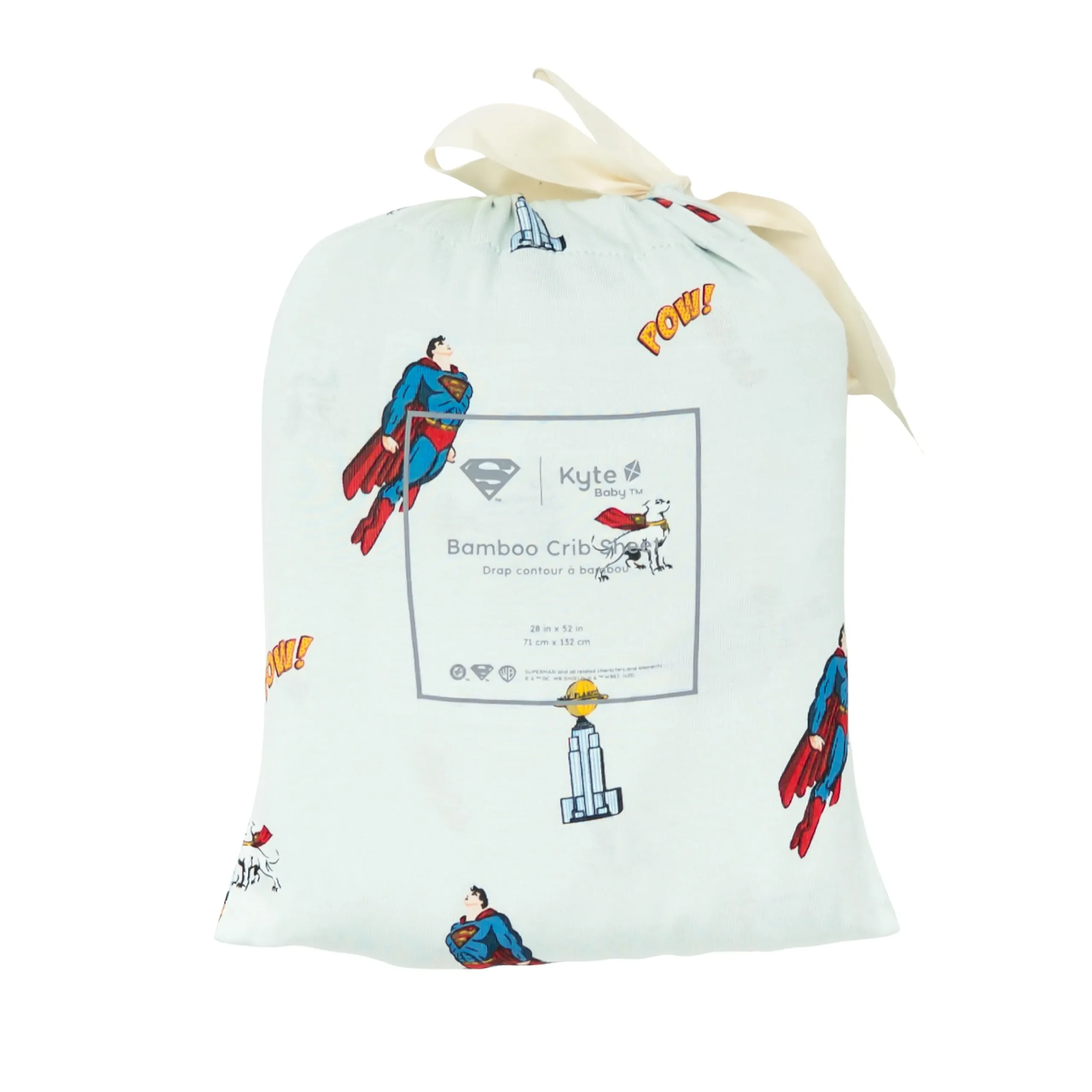 Kyte Baby Crib Sheet in Superman™ Discount