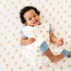 Kyte Baby Crib Sheet in Teddy Bear New