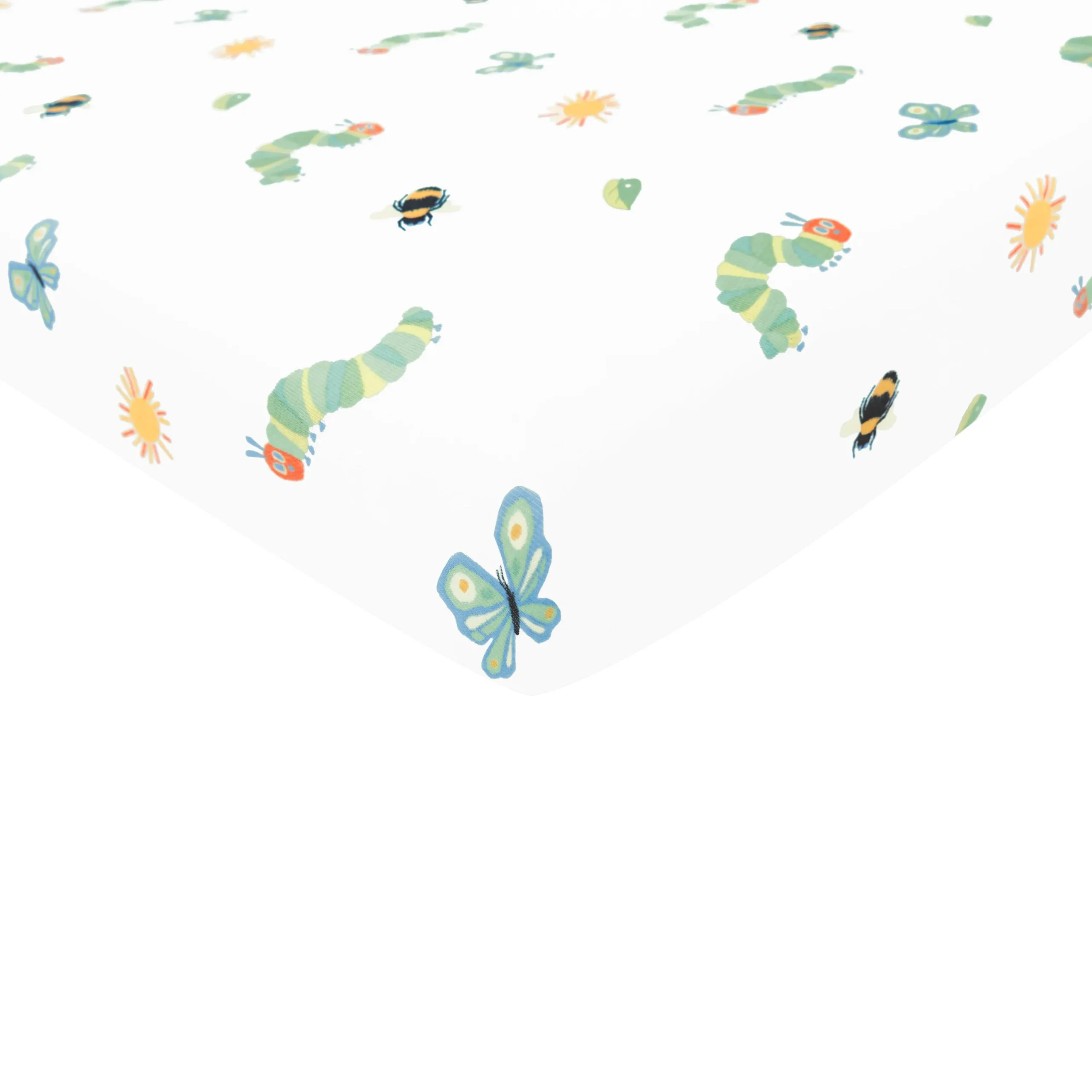 Kyte Baby Crib Sheet in The Very Hungry Caterpillar™ and Friends Discount