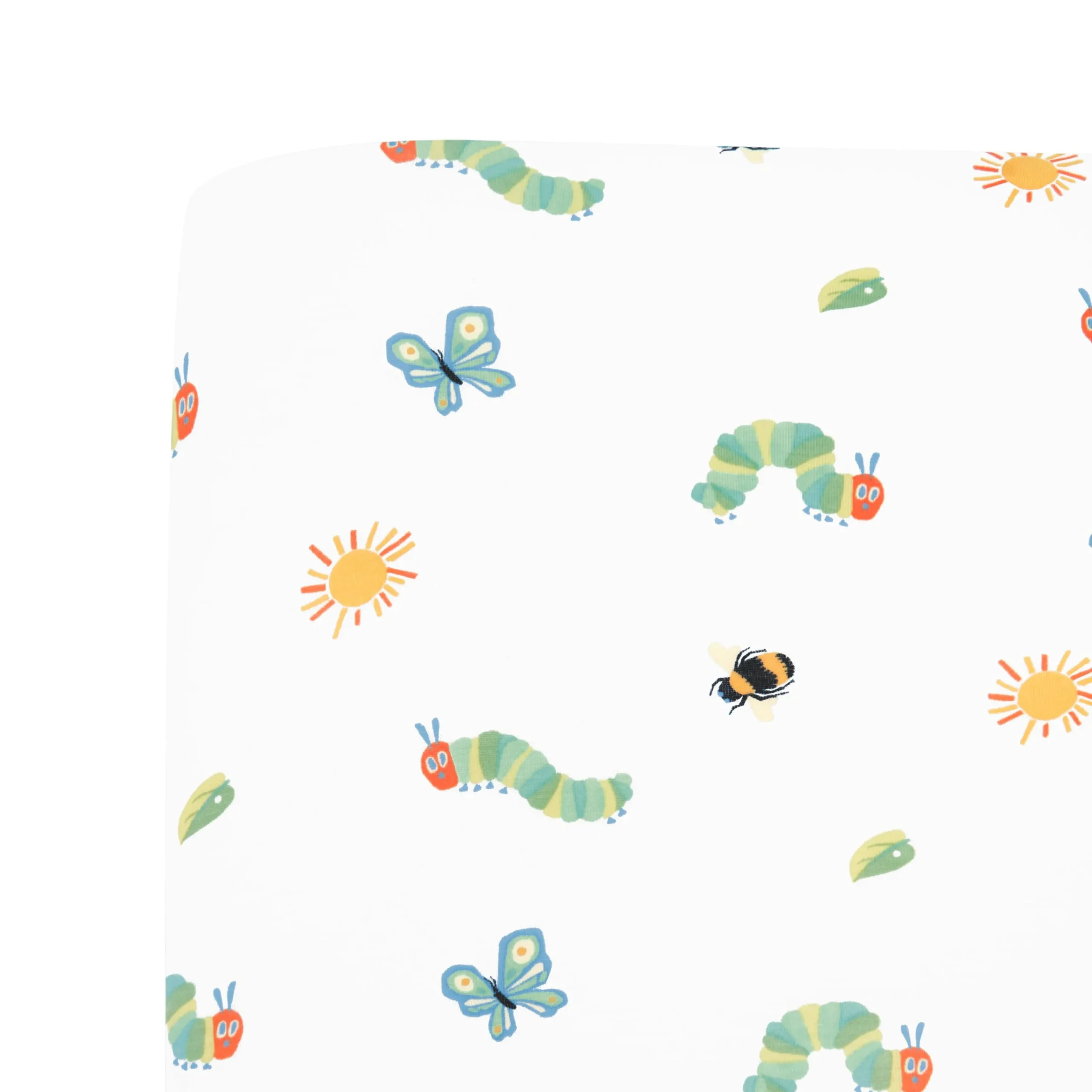 Kyte Baby Crib Sheet in The Very Hungry Caterpillar™ and Friends Discount