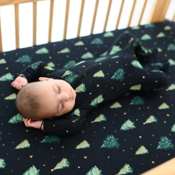 Kyte Baby Crib Sheet in Twinkle Tree Hot