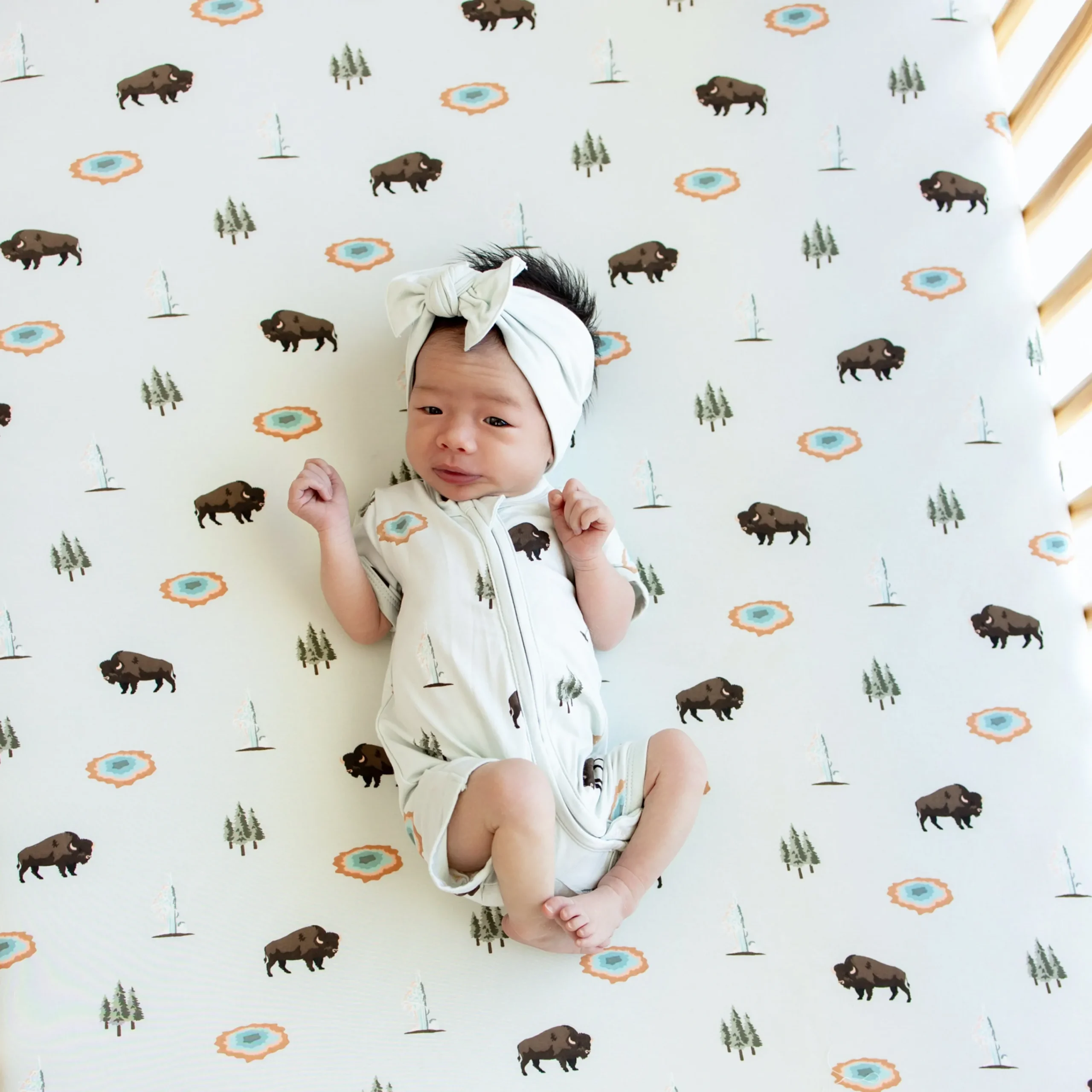 Kyte Baby Crib Sheet in Yellowstone Online