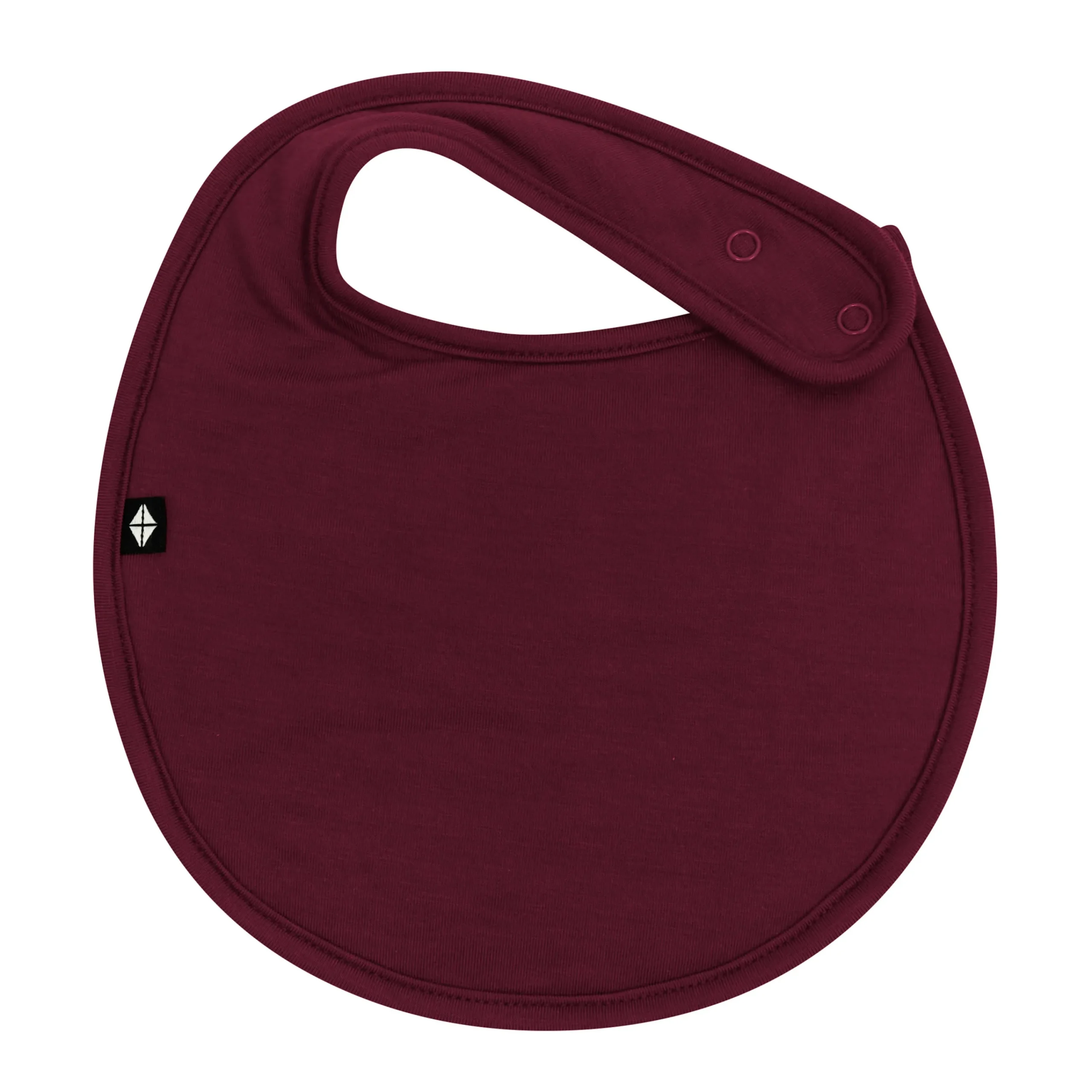 Kyte Baby Cushy Bib in Burgundy Best